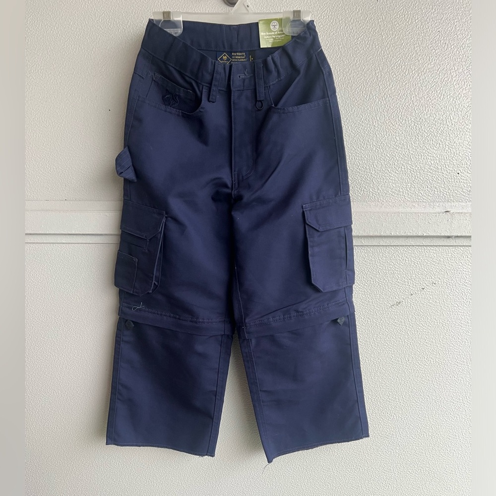 Boy Scouts Of America Uniform Switchback2 Convertible Cargo Pants Youth 4 NWT